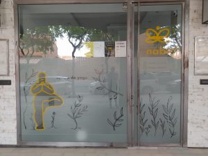 Entrada el centro de yoga nabi